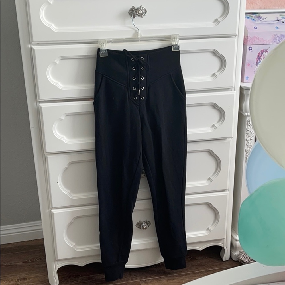 Forever 21 Black Joggers.